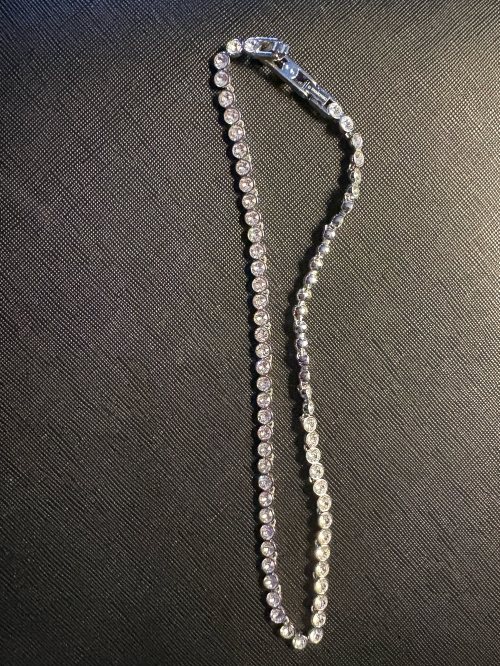 Swarovski Silver Crystal Choker Necklace